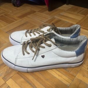 White sneakers